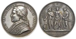 Rom, Pius IX., Silbermedaille AN I (1846)
