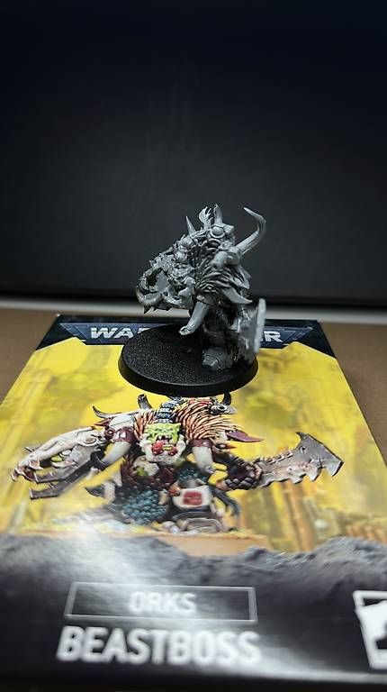 Kit di modellismo & Modellini statici: Warhammer 40000 - Ork Beastboss – Usato da Zürich venduto da ben_5pcn 2
