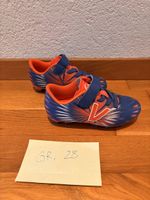 Fussballschuhe Kinder blau orange Grösse 28 gebraucht