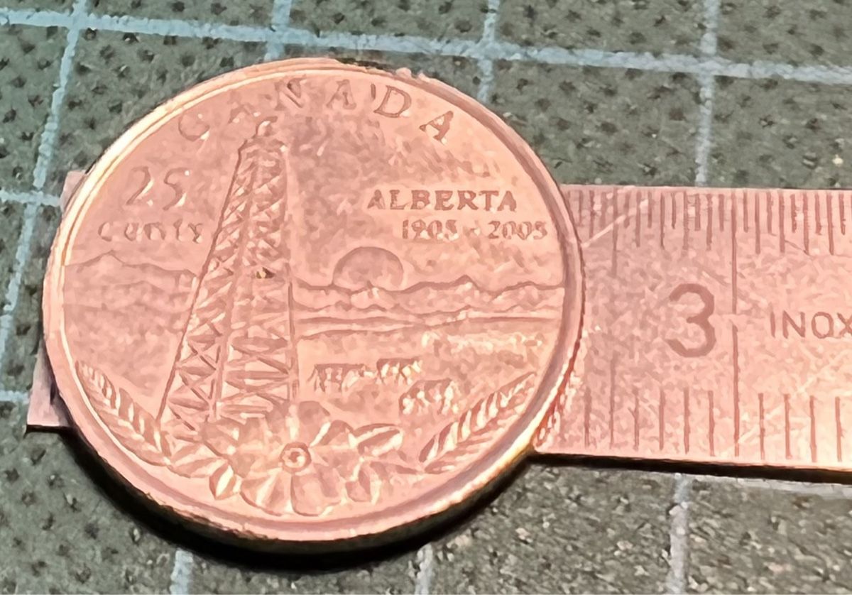 Tutti le monete: 25 Cents Quarter Canada 100 Jahre Alberta – Usato da Sevelen venduto da Ritiplampi 4
