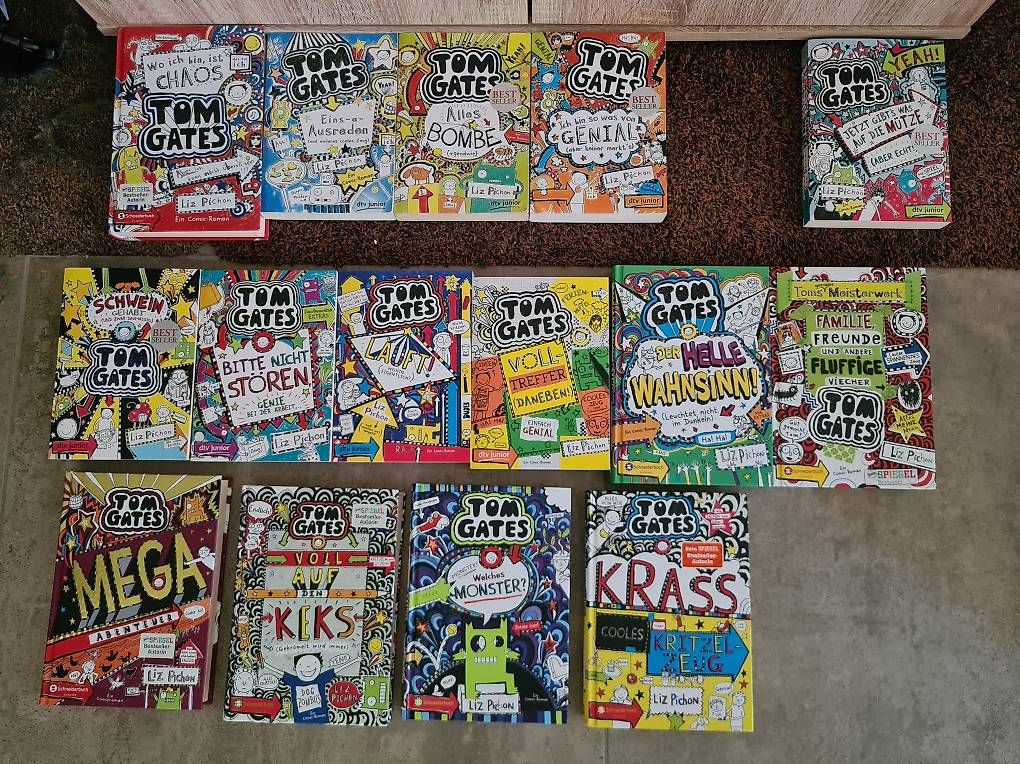 BD: Tom Gates - Bände 1-4 und 6-16 – D'occasion à Hirschthal par jas_yk9n 1