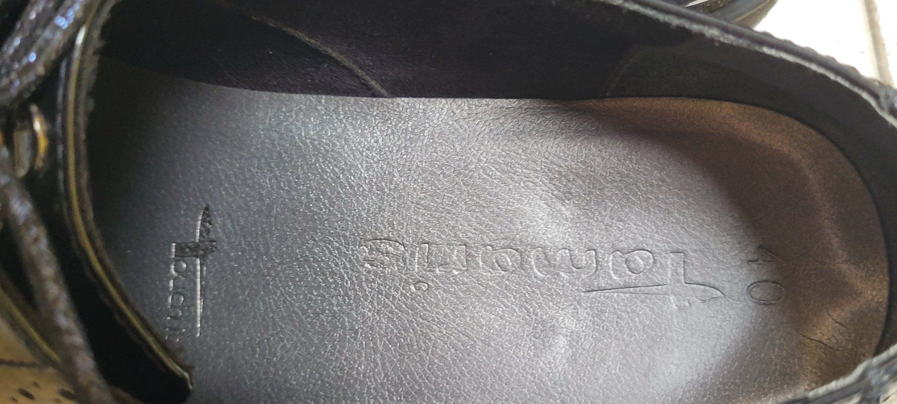 Tamaris Scarpe da uomo: Tamaris Lackleder Schuhe – Usato da Hondrich venduto da Ebro01 4