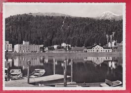 AROSA-OBERSEE MIT POSTHOTEL, BAHNHOF UND TSCHUGGENLIFT