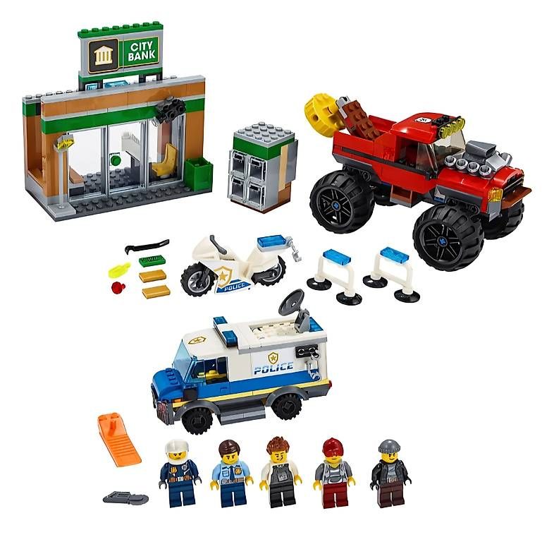 Kit di costruzioni: LEGO Raubüberfall Monster-Truck 60245 – Usato da Niederscherli venduto da Spi_re
