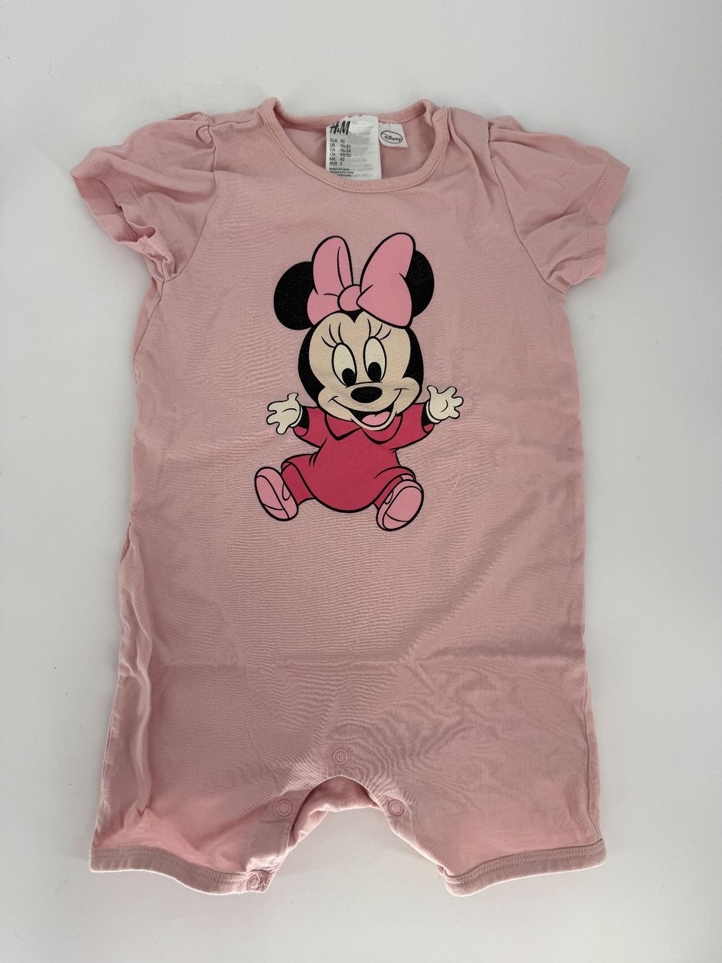 Tute: Minnie Mouse Strampler/ Body Gr. 92 von H&M – Usato da Auenstein venduto da moin.
