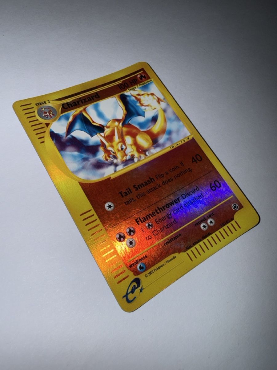 Pokémon Sammelbilder & Trading cards: CHARIZARD 39/165 2002 EXPEDITION BASE SET REVERSE HOLO – Gebraucht aus Lugano von ktm_7jr7 2