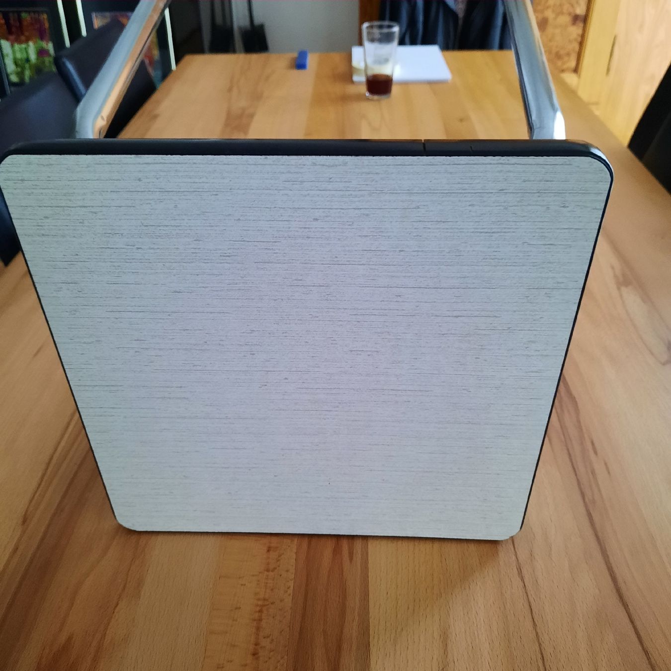 Tabourets: 2 Vintage Hocker hellgrau gesprenkelt  – D'occasion à olten par Laterne50 3