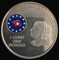 SAO TOME' E PRINCIPE 2000 DOBRAS 1997 *SEHR RAR* PROOF