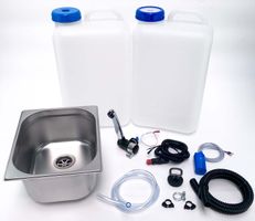 12V Camping Spüle Bausatz Set