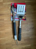 Weber Grillbesteck-Set: Zange & Spachtel - Top Zustand!