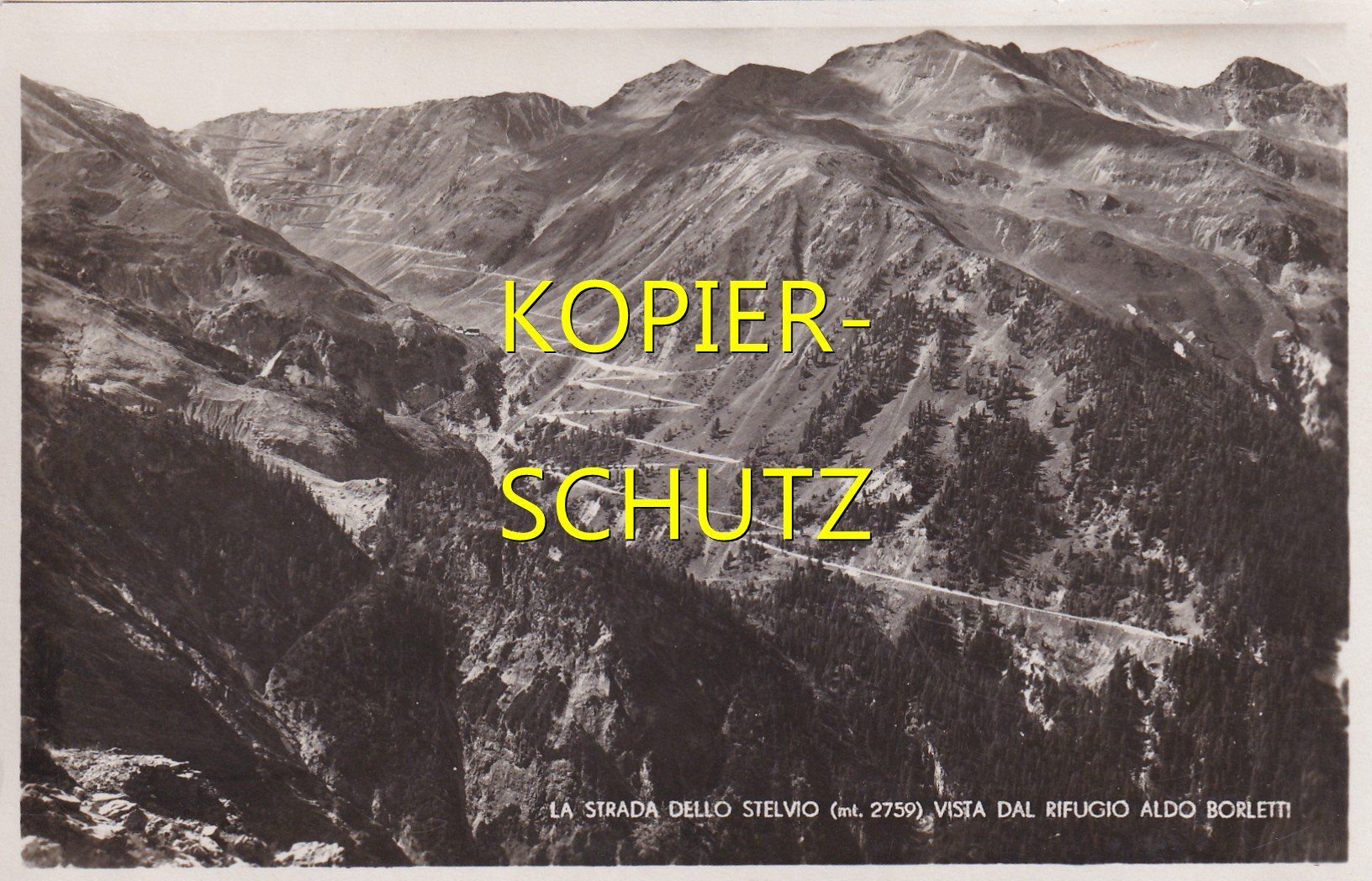 Cartoline postali: Strada dello Stelvio /bc – Usato da Hombrechtikon venduto da Rudolf07