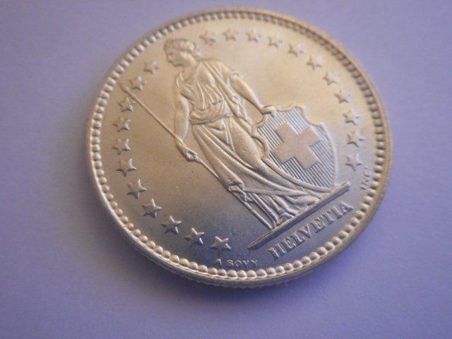 Tutti le monete: 2 Fr.  1921 unz – Nuovo (secondo la descrizione) da Kriegstetten venduto da pizlad2010 5