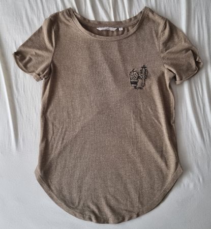 Herziges T-Shirt "Clockhouse, C&A" (Gr. XS)