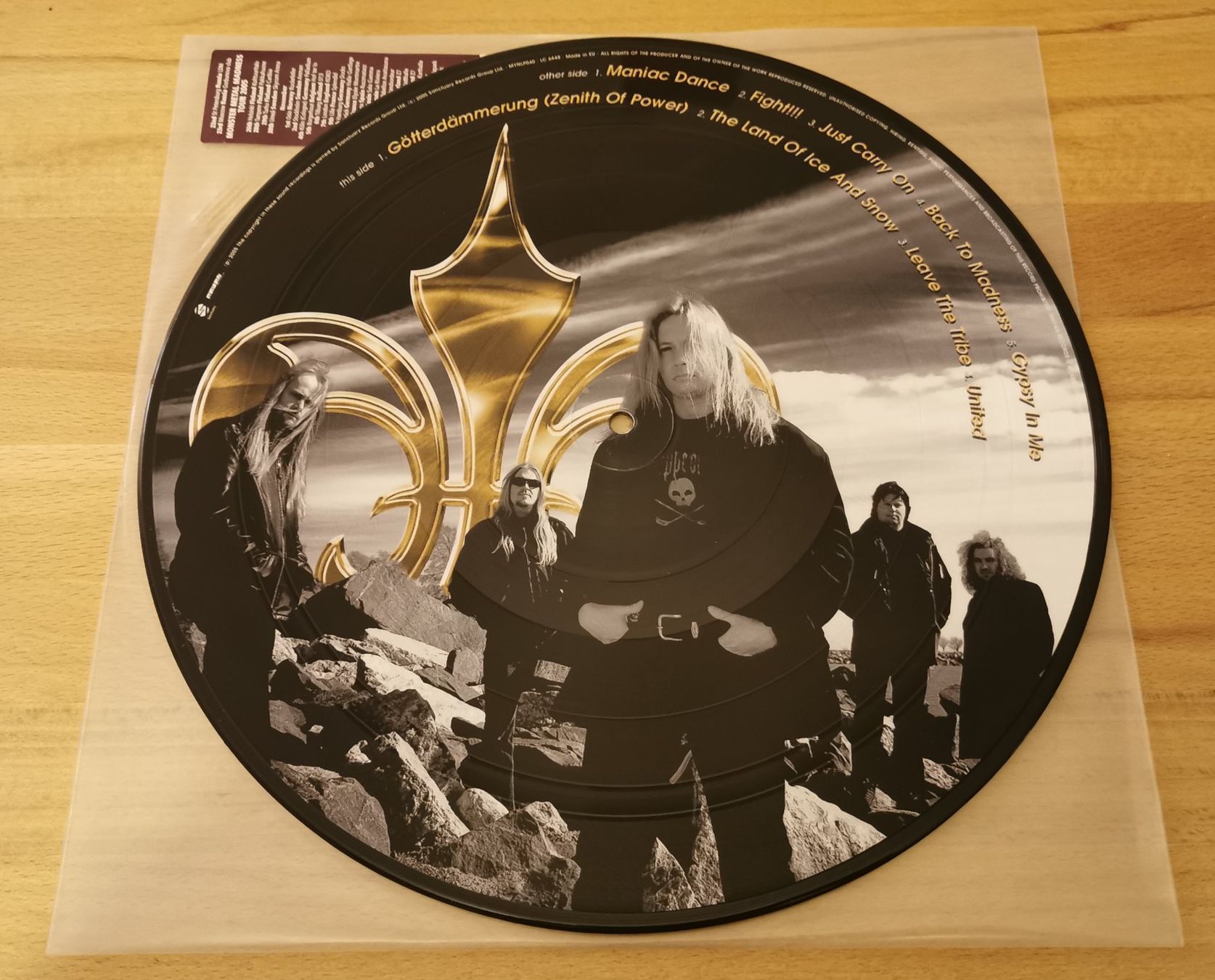 Dischi in vinile: STRATOVARIOUS: Same LP Picture Disc Helloween Gamma Ray – Usato da Münchwilen TG venduto da Swb 1