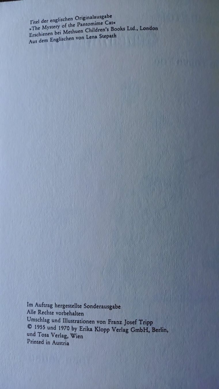 Libri: 3 x Enid Blyton, "Geheimnis um,..." – Usato da Uster venduto da Junipa 2