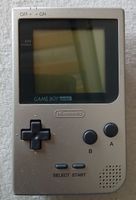 game boy pocket couleur gris 