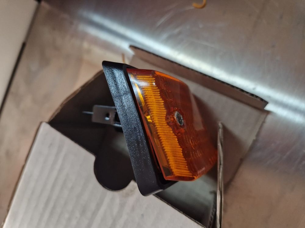 Paar Gemme Orange Für Blinker Hinten Piaggio Vespa 50 V