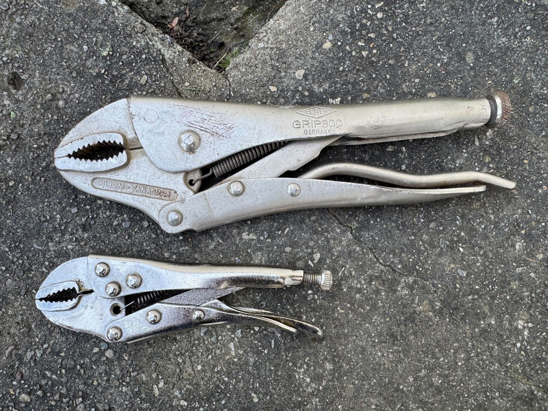 Tutti gli attrezzi: Industrie Klemmen / Gripzangen – Usato da Frauenfeld venduto da lona05