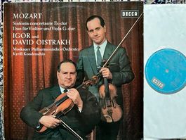 Mozart - Igor & David Oistrakh Duo Für Viola Und Violine LP
