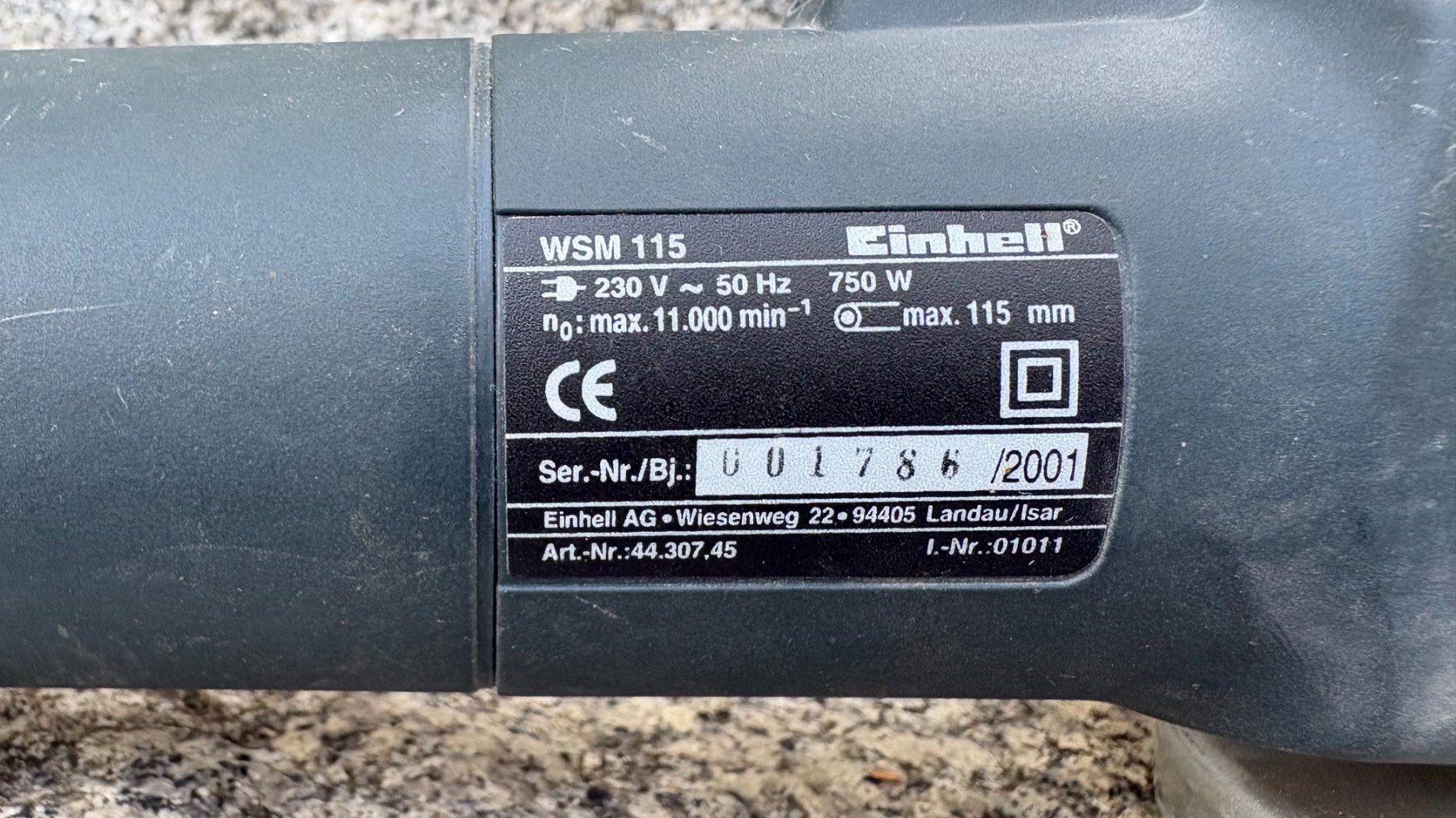 Einhell Smerigliatrici & Lucidatrici: Winkelschleifer Einhell WSM 115 – Usato da Ossingen venduto da Cstrauss68 2