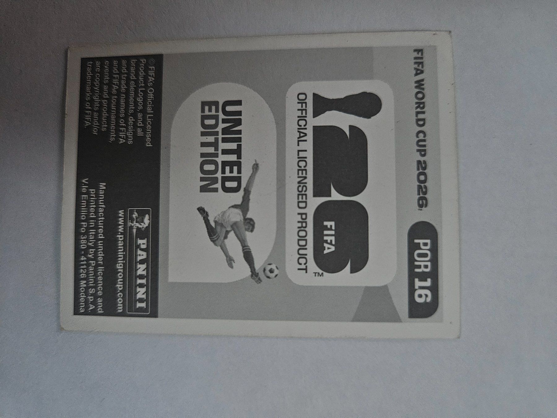 Panini Carte collezionabili: POR 16 – Usato da Würenlingen venduto da Dinli 1