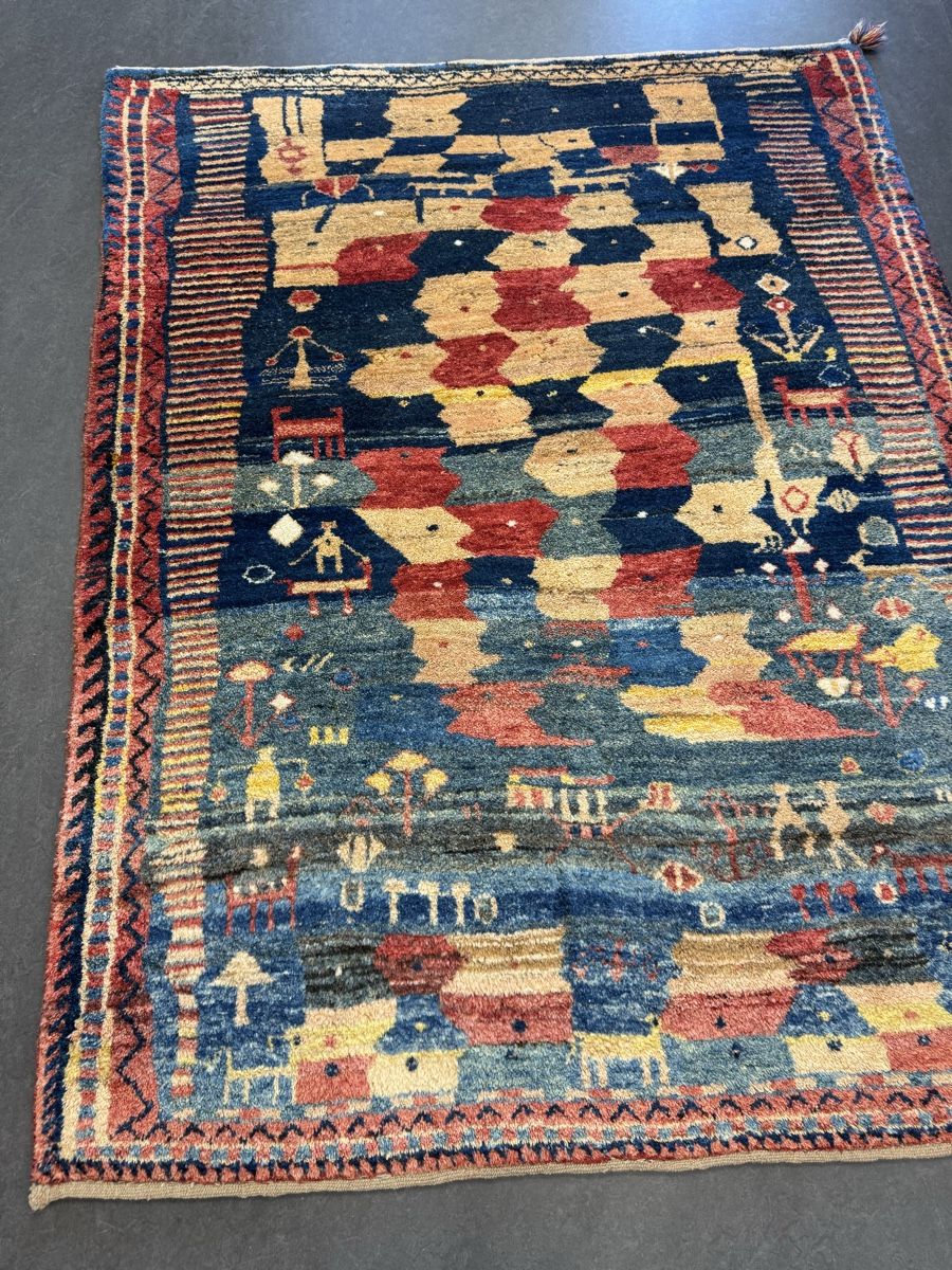 Tappeti: Orientteppich Gabbeh 140x190 cm  – Nuovo (secondo la descrizione) da Liestal venduto da galerie_nategh