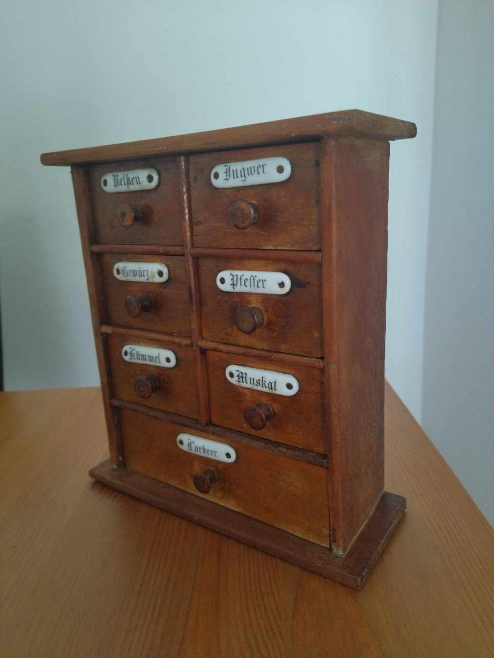 Cucine complete: Gewürzkästchen antik – Usato da Felben-Wellhausen venduto da bananajoe8474 1