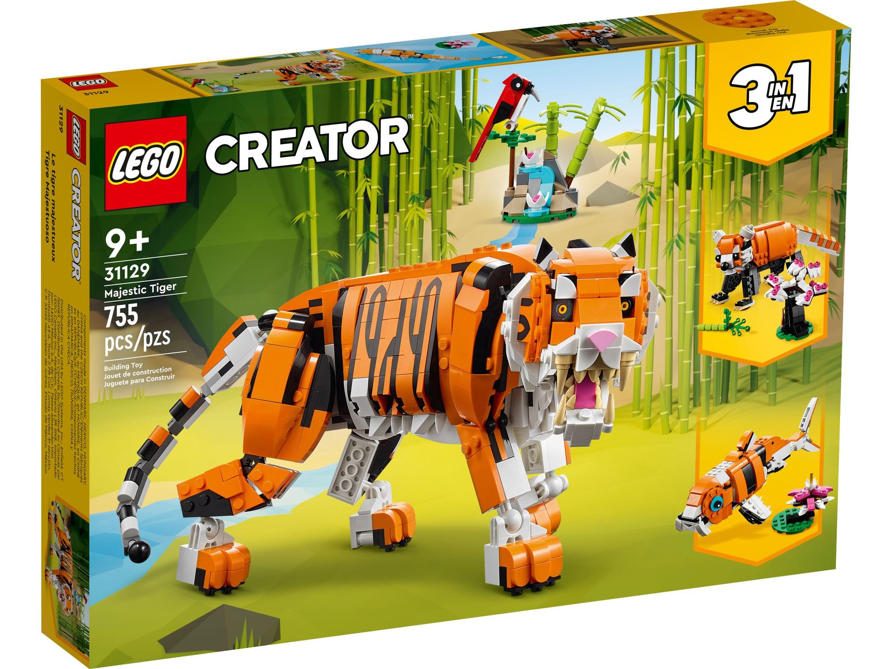 Lego Kit di costruzioni: 31129 Majestätischer Tiger – Nuovo e nell'imballaggio originale da St. Gallen venduto da brickli