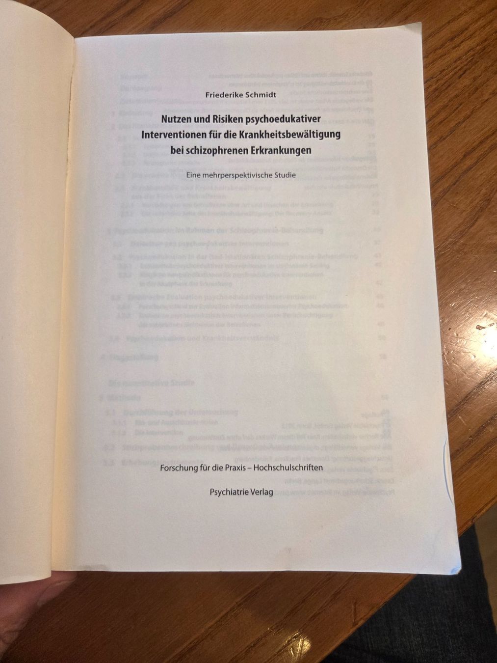 Bücher: Schmidt – Psychoedukation Schizophrenie – Studie 2012 – Gebraucht aus Zürich von ant_m569 4
