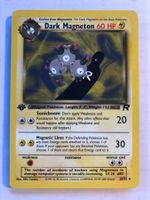 Dark Magneton 1st (rare) Team Rocket - NM - ab 1.-