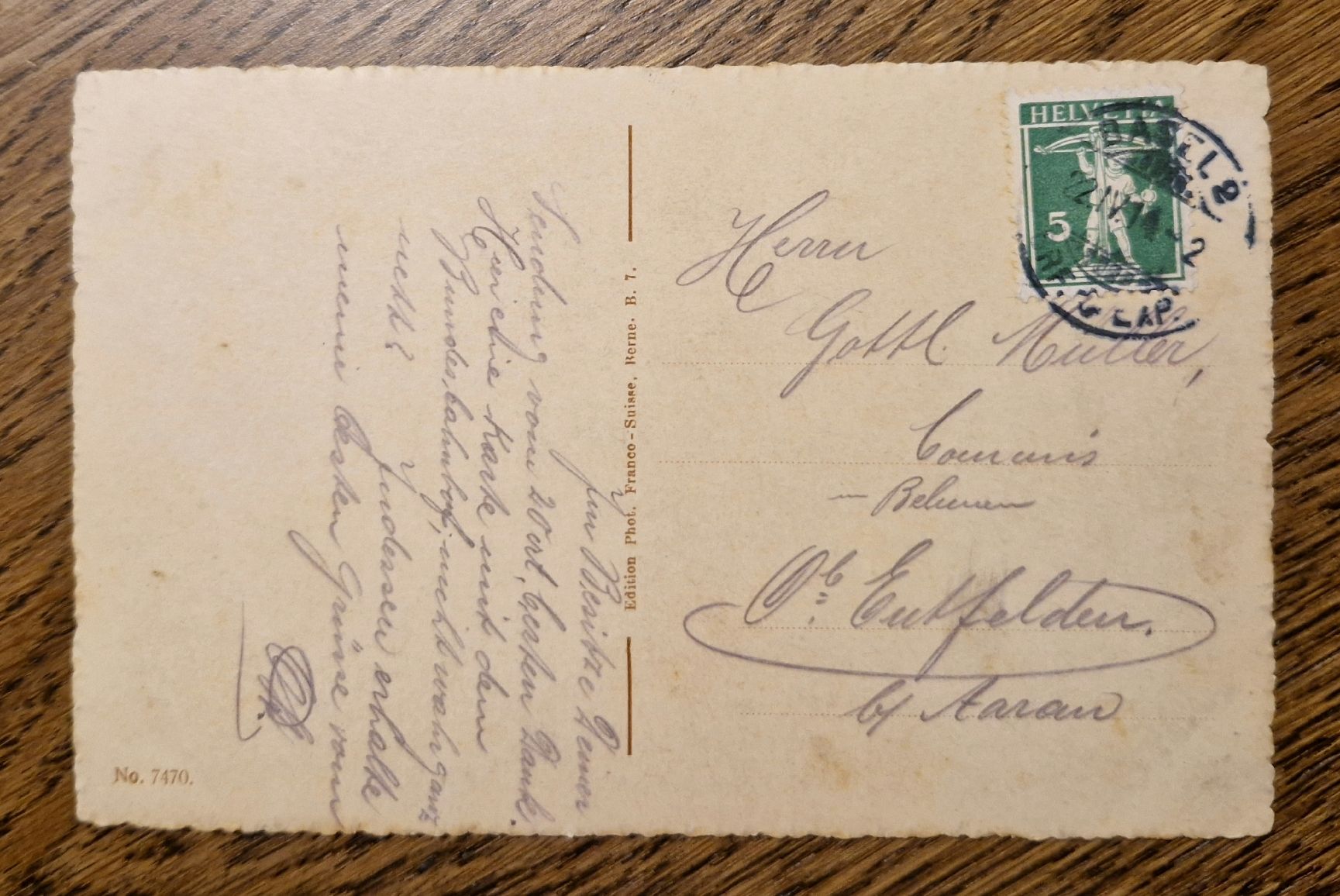 Cartoline postali: Basel, Bundesbahnhof 1914 – Usato da Ebikon venduto da Donar50 1
