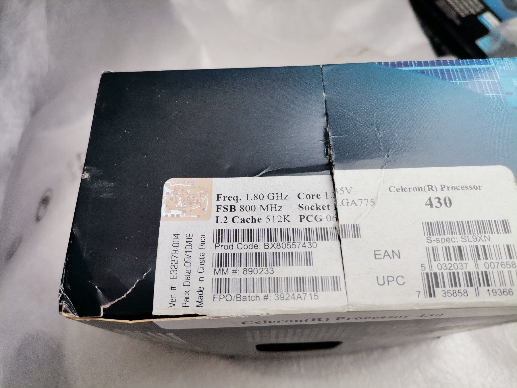 Componenti elettronici: INTEL Celeron 430 LGA 775 – Nuovo e nell'imballaggio originale da Münchwilen TG venduto da Gandalf126 1