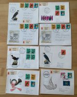 Briefmarken 8 Couvert Pro Juventute 1971