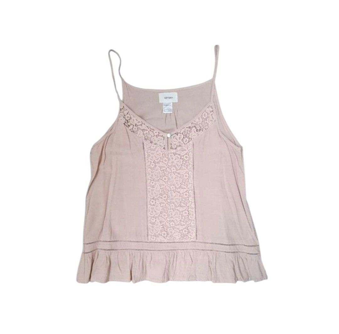 Top: Débardeur Soft Grey, taille 40, couleur nude – Usato da Renens VD venduto da del_t2kx
