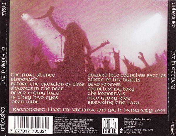 CDs: Unleashed - Live... – Gebraucht aus St-Cergue von VeganWarrior 1
