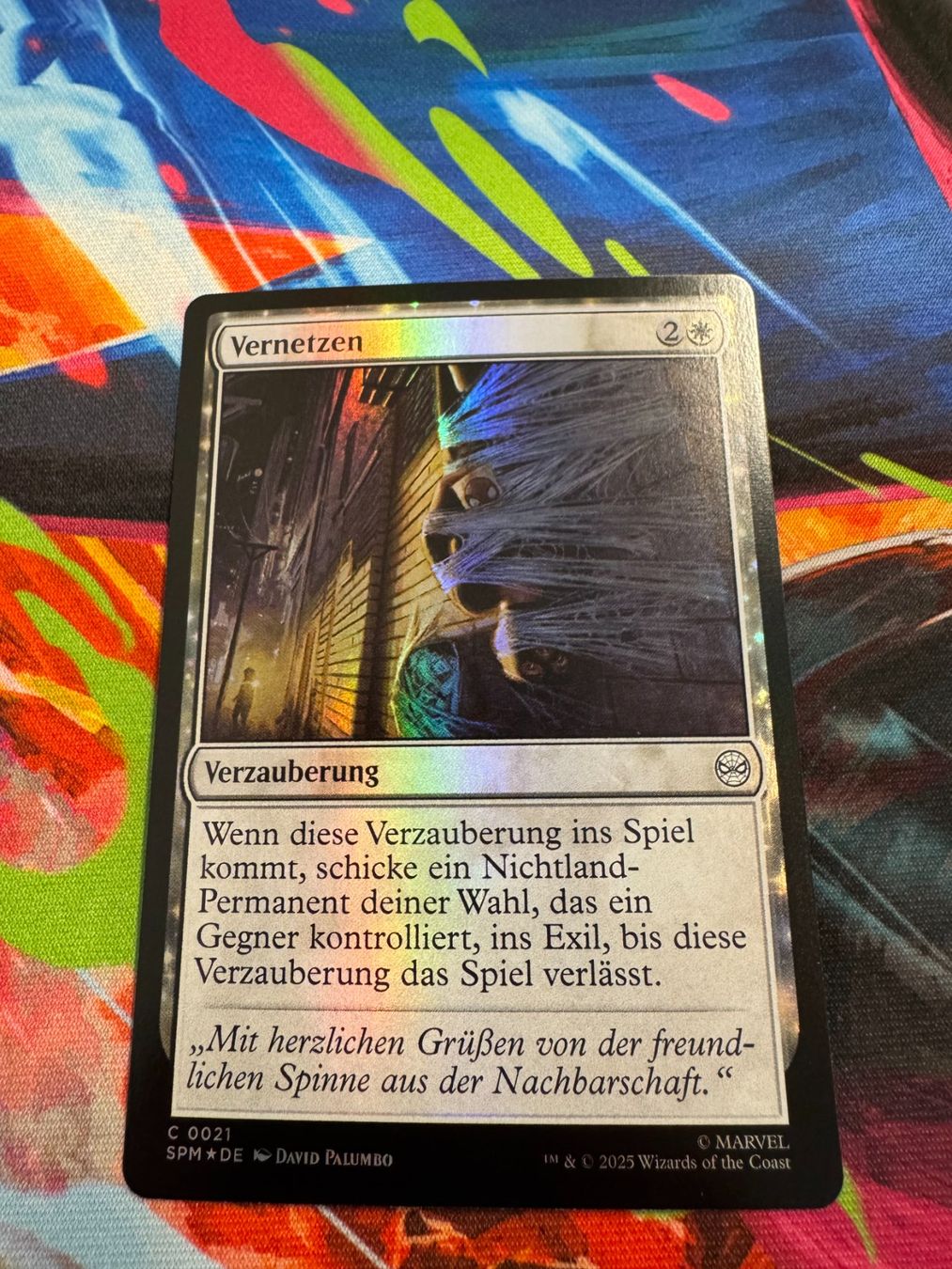 Magic The Gathering Carte collezionabili: Vernetzen - Foil - Marvel's Spider-Man - Magic – Nuovo (secondo la descrizione) da Bülach venduto da Pfrenzel