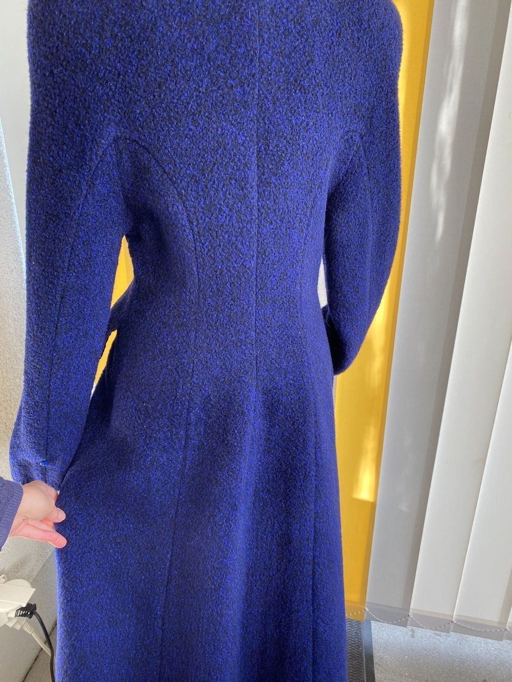 Cappotti: Blauer Wintermantel Wolle  Gr.38-40 – Usato da Dielsdorf venduto da ncgarasi 2