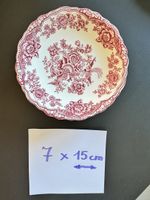 7 soucoupes Crown Ducal « Bristol » – England