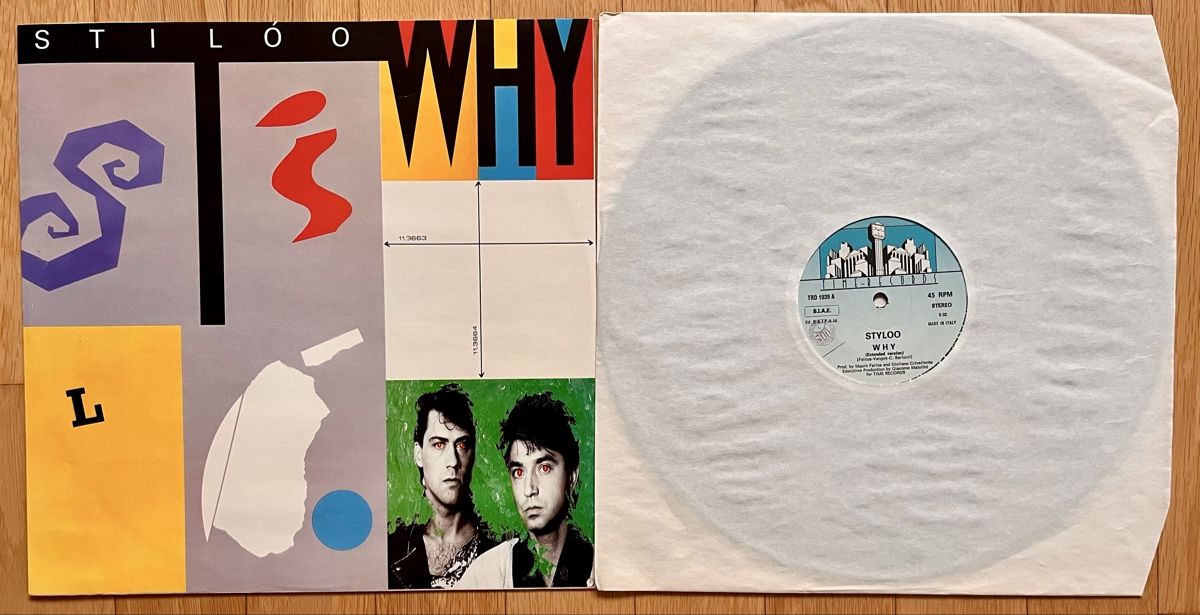 Dischi in vinile: STYLOO / WHY - ITALO DISCO (1986) – Usato da Sarnen venduto da m-basic