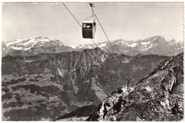 Leysin - Gondelbahn mit Chamossaire