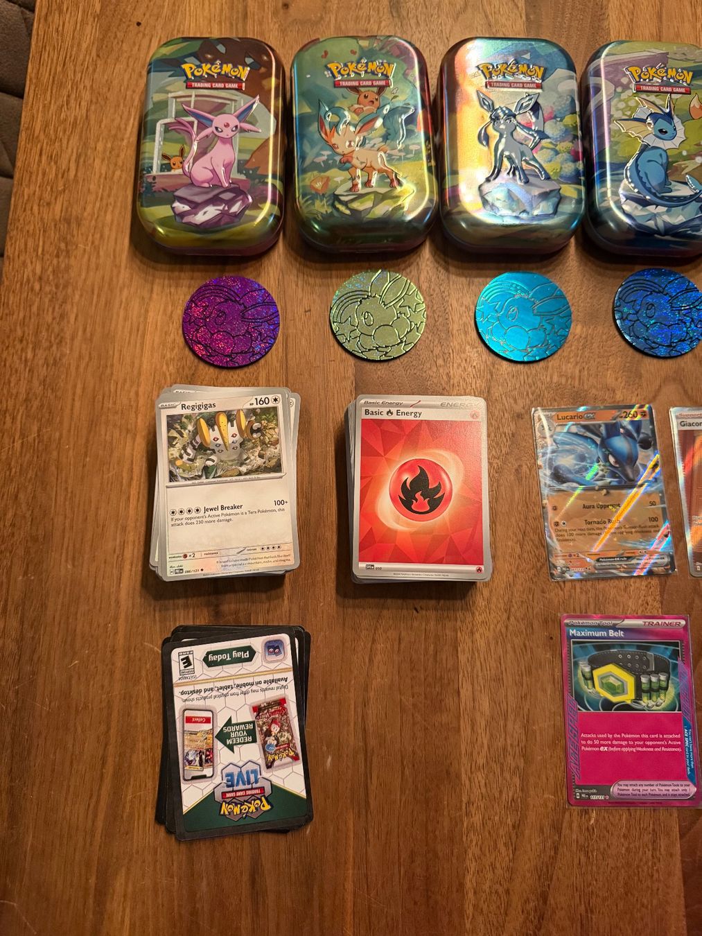 Pokémon Carte collezionabili: Pokémon Bulk Lot aus 8 Prismatic Evolutions Tins – Usato da Zürich venduto da SuguShop 2