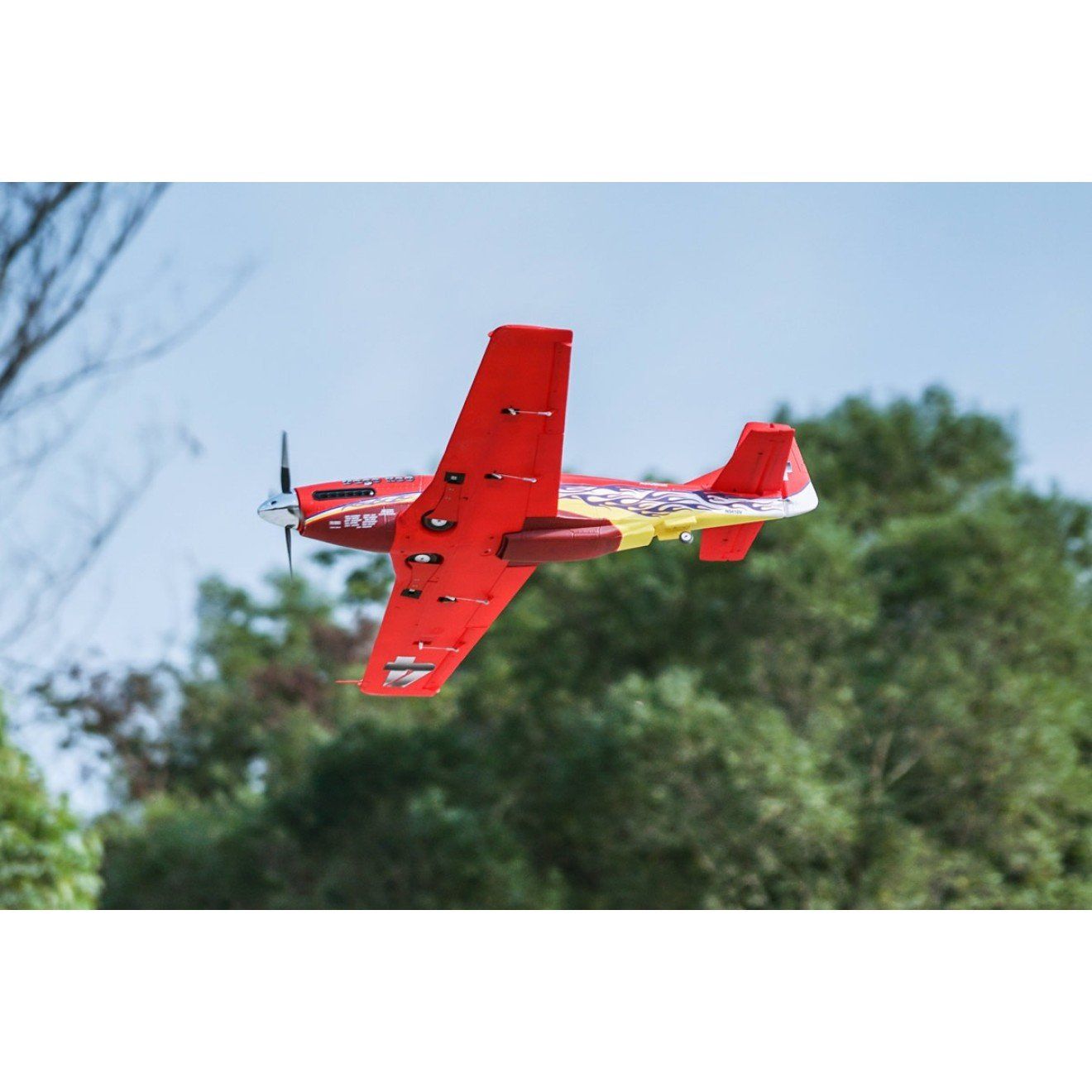 RC Modellbau: FMS P-51 Dago Red PNP - 110 cm – Neu und originalverpackt aus Rietheim von PeraLux 5