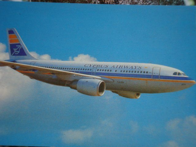Ansichtskarten: Cyprus Airways Airbus A310 – Neu und originalverpackt aus Thun von Abigboss