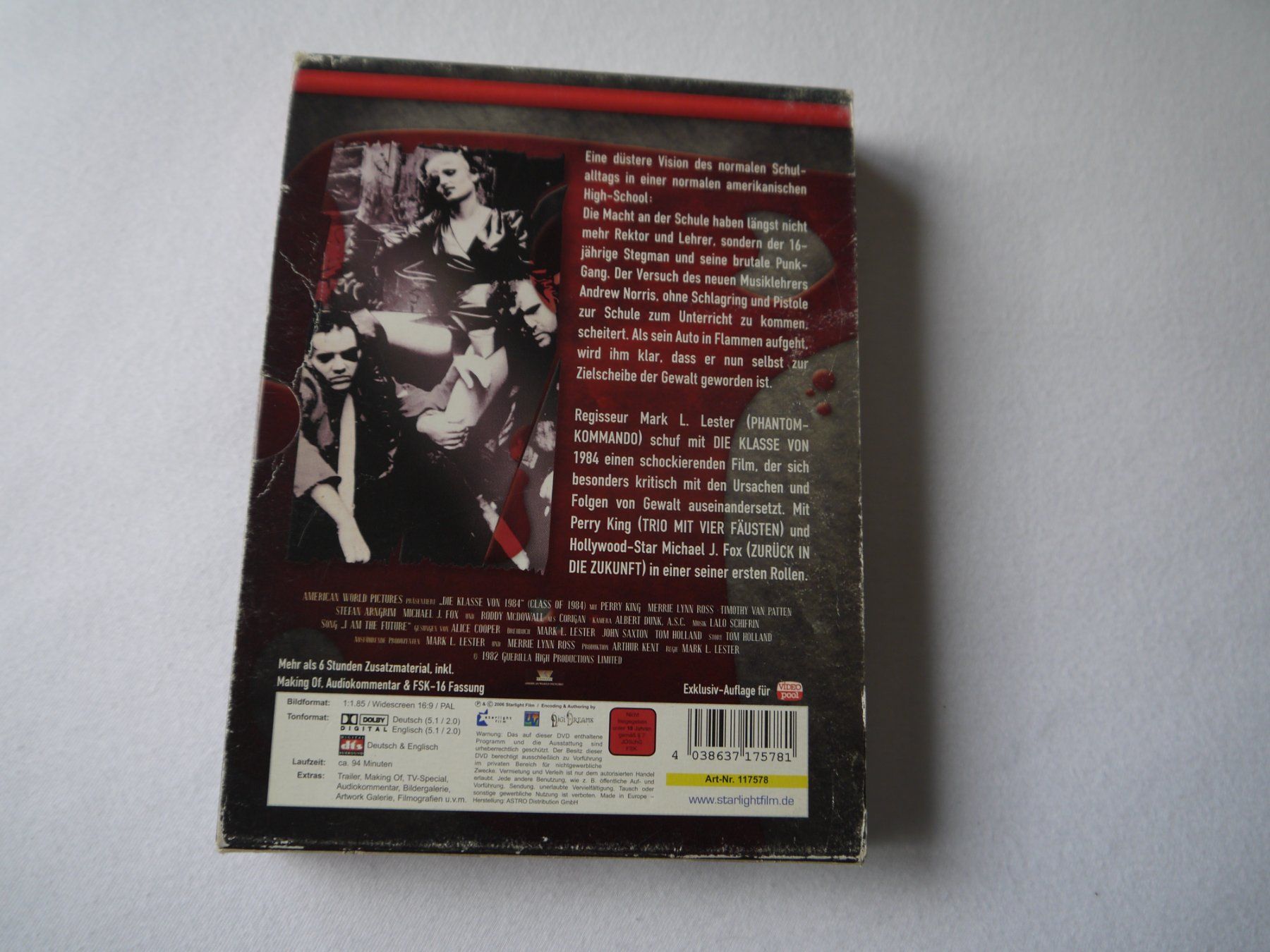 Tous les DVDs: DIE KLASSE VON 1984 - 3 DVD - Ungeschnitten- – D'occasion à Hagendorn par Blaf 1