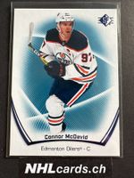 Connor McDavid NHL SP Hockey Insert Card