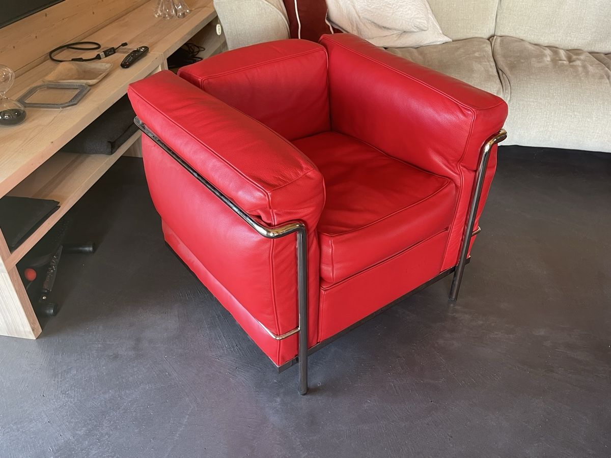 Sessel: Fauteuil Cassina LC2 - Le Corbusier – Gebraucht aus Lausanne von guarnero 1