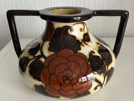 Vase décoratif en céramique signe FENICE ALBISOLA,Italie,