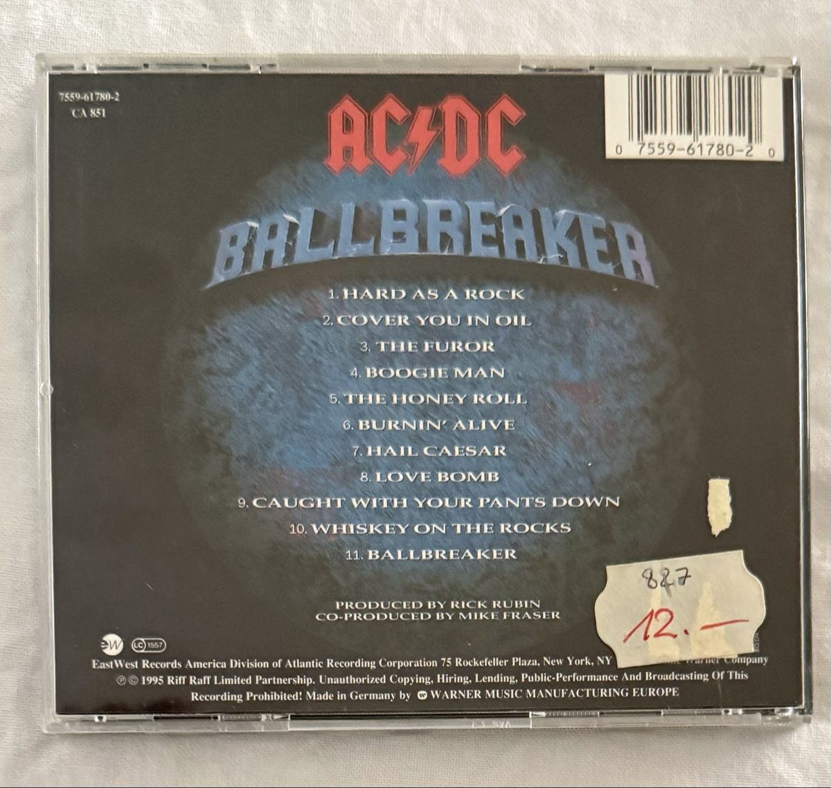 CD: CD AC/DC Ballbreaker ACDC – Usato da Goldach venduto da Messerguru 1