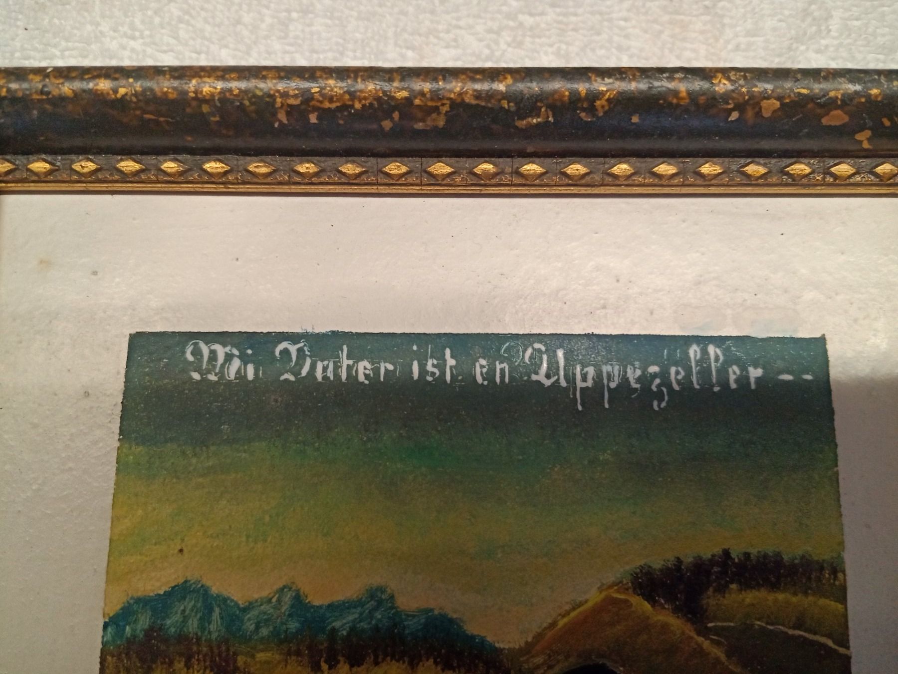 Gemälde: Appenzeller Malerei - T. Anderegg – Gebraucht aus Oberegg von 19franzi94 1