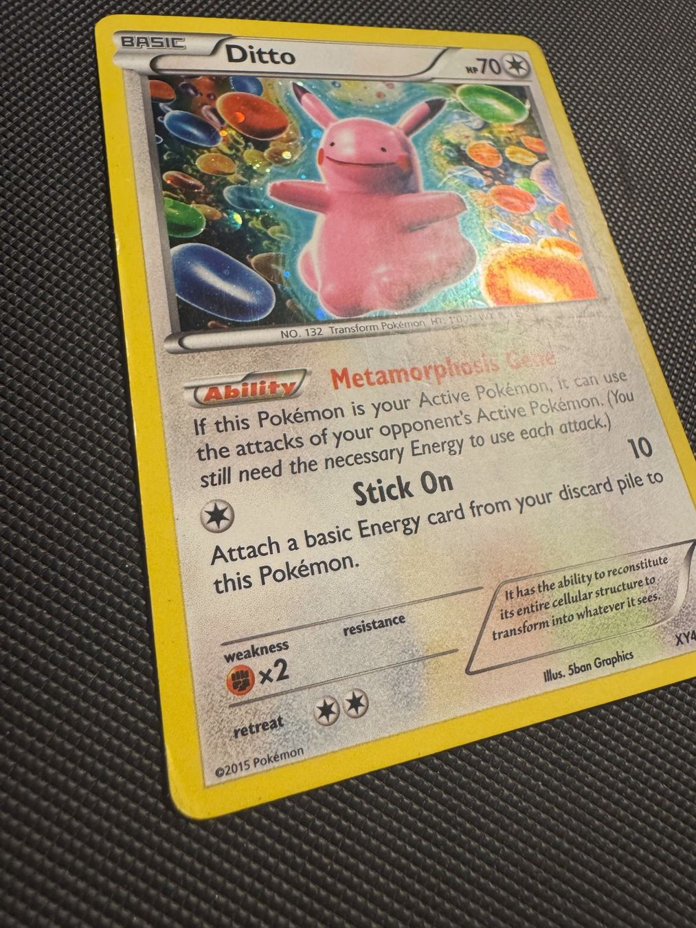 Pokémon Carte collezionabili: Ditto Holo Promo XY40 ENG – Usato da Binz venduto da savalp 1